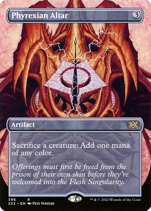 Double Masters 2022 - 396 - Phyrexian Altar - Rare - C - Non-foil
