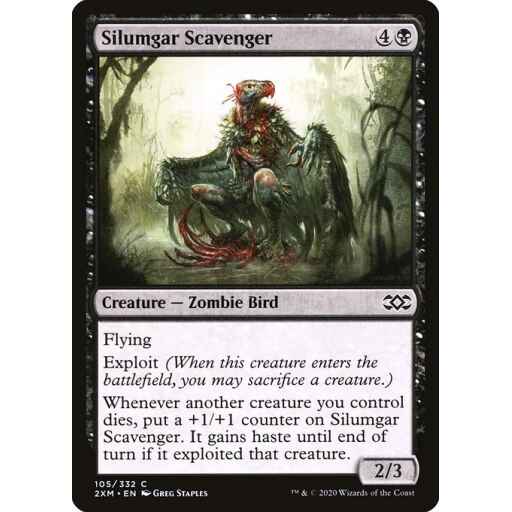 Double Masters - 105 - Silumgar Scavenger - Common - B - Non-foil
