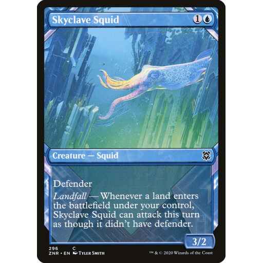Zendikar Rising - 296 - Skyclave Squid - Common - U - Non-foil