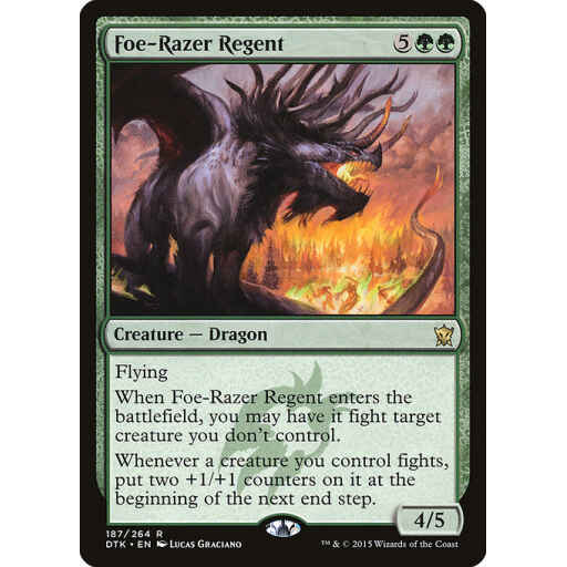 Dragons of Tarkir - 187 - Foe-Razer Regent - Rare - G - Non-foil
