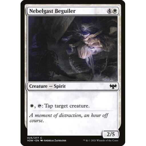 Innistrad: Crimson Vow - 25 - Nebelgast Beguiler - Common - W - Non-foil