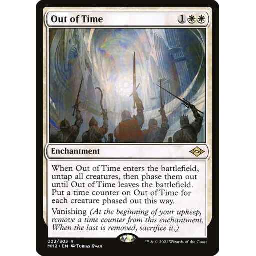 Modern Horizons 2 - 23 - Out of Time - Rare - W - Non-foil