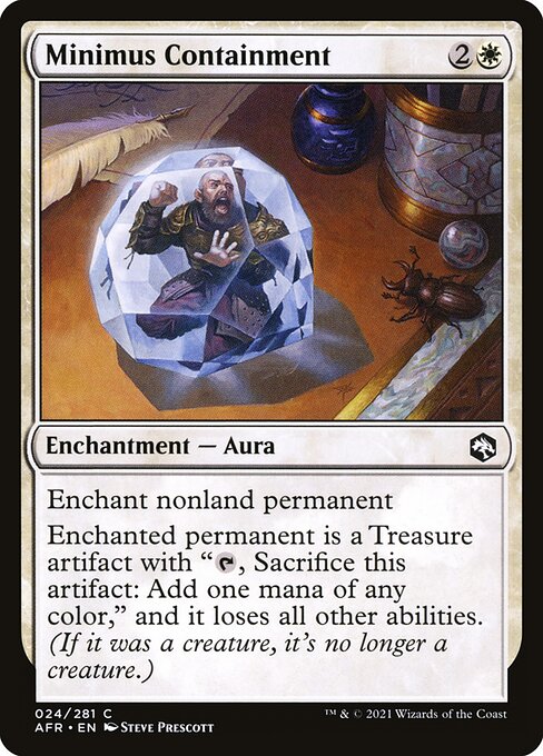Adventures in the Forgotten Realms - 24 - Minimus Containment - Common - W - Non-foil