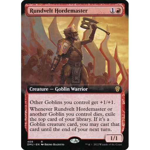 Dominaria United - 409 - Rundvelt Hordemaster - Rare - R - Non-foil