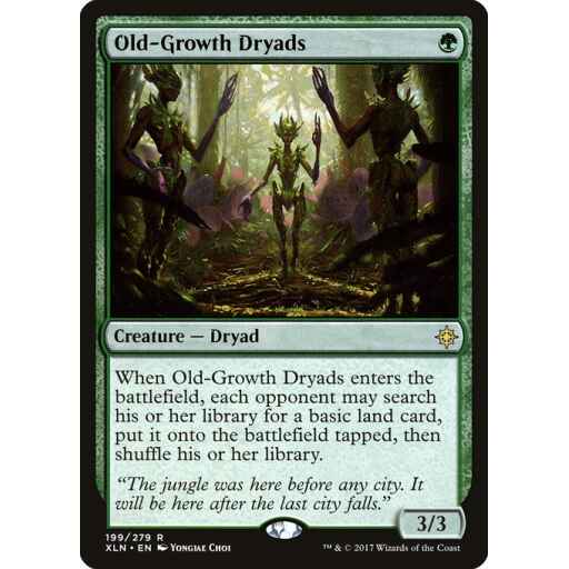 Ixalan - 199 - Old-Growth Dryads - Rare - G - Non-foil