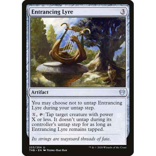 Theros Beyond Death - 233 - Entrancing Lyre - Uncommon - C - Non-foil