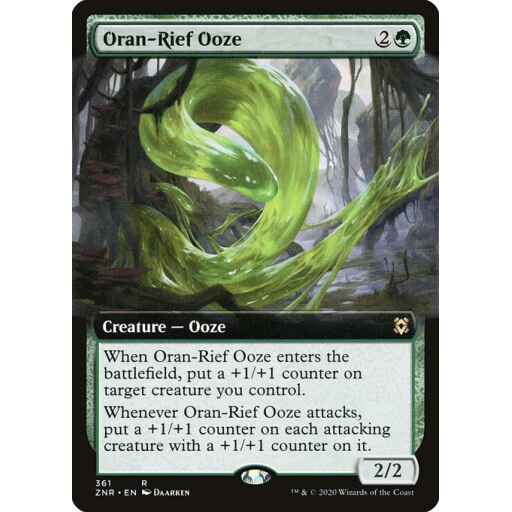 Zendikar Rising - 361 - Oran-Rief Ooze - Rare - G - Non-foil