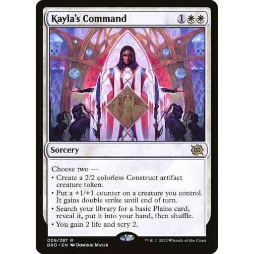 The Brothers' War - 9 - Kayla's Command - Rare - W - Non-foil