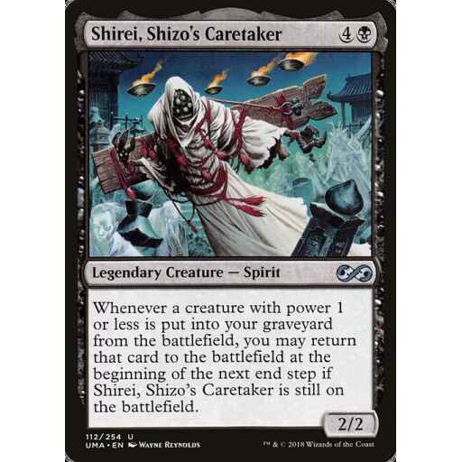 Ultimate Masters - 112 - Shirei, Shizo's Caretaker - Uncommon - B - Non-foil