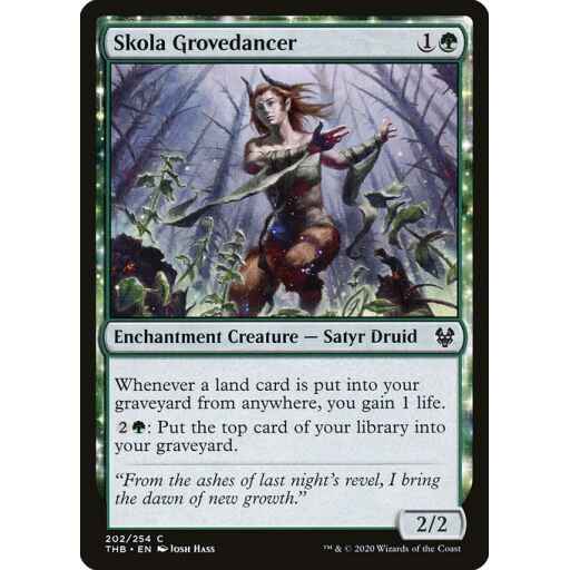 Theros Beyond Death - 202 - Skola Grovedancer - Common - G - Non-foil