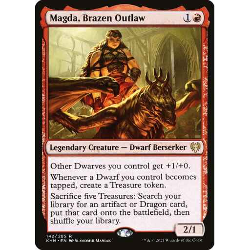 Kaldheim - 142 - Magda, Brazen Outlaw - Rare - R - Non-foil