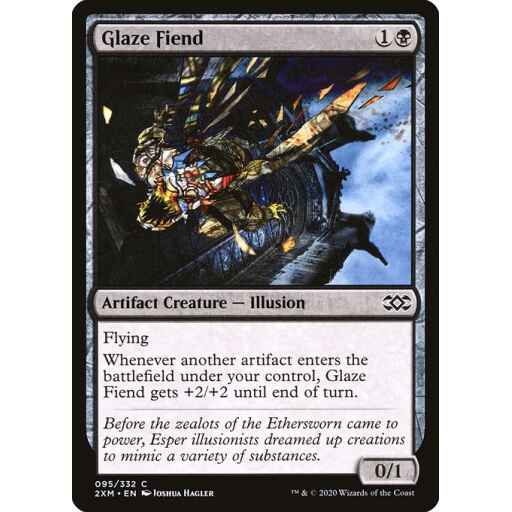 Double Masters - 95 - Glaze Fiend - Common - B - Non-foil
