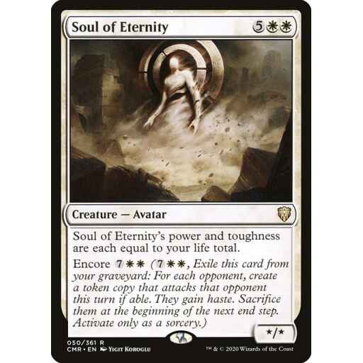 Commander Legends - 50 - Soul of Eternity - Rare - W - Non-foil