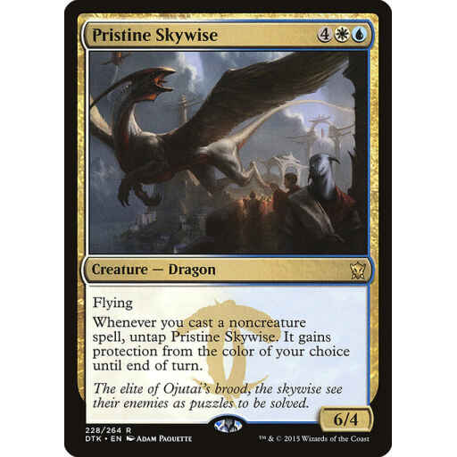 Dragons of Tarkir - 228 - Pristine Skywise - Rare - WU - Non-foil