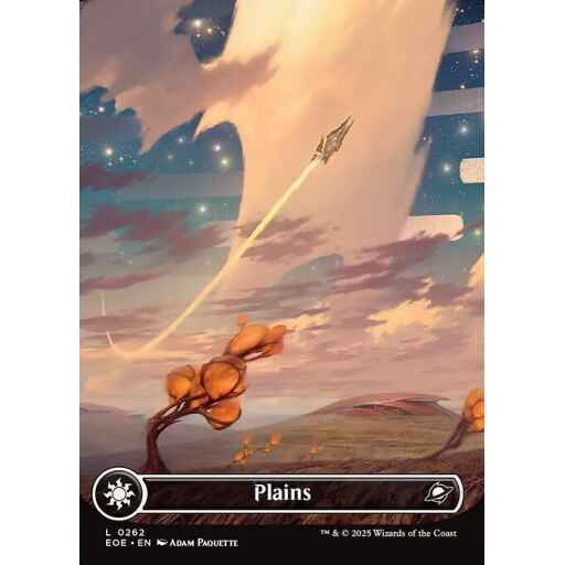 Edge of Eternities - 262 - Plains - Common - C - Foil