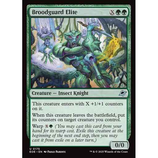 Edge of Eternities - 175 - Broodguard Elite - Uncommon - G - Foil