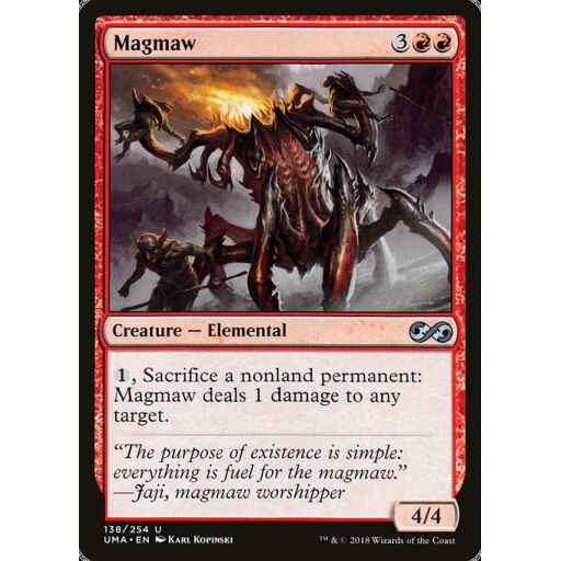 Ultimate Masters - 138 - Magmaw - Uncommon - R - Non-foil