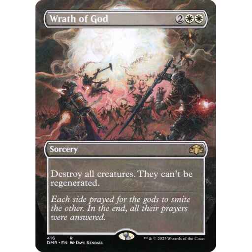 Dominaria Remastered - 416 - Wrath of God - Rare - W - Non-foil
