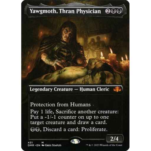 Dominaria Remastered - 431 - Yawgmoth, Thran Physician - Mythic - B - Non-foil