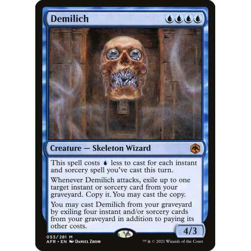Adventures in the Forgotten Realms - 53 - Demilich - Mythic - U - Non-foil