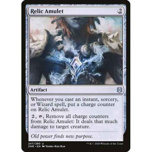Zendikar Rising - 247 - Relic Amulet - Uncommon - C - Non-foil