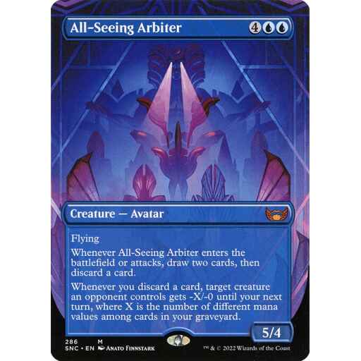 Streets of New Capenna - 286 - All-Seeing Arbiter - Mythic - U - Non-foil