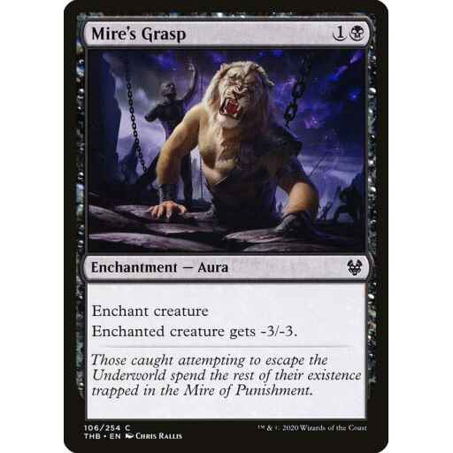 Theros Beyond Death - 106 - Mire's Grasp - Common - B - Non-foil