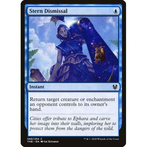 Theros Beyond Death - 68 - Stern Dismissal - Common - U - Non-foil