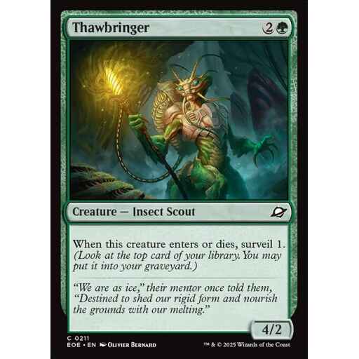 Edge of Eternities - 211 - Thawbringer - Common - G - Foil