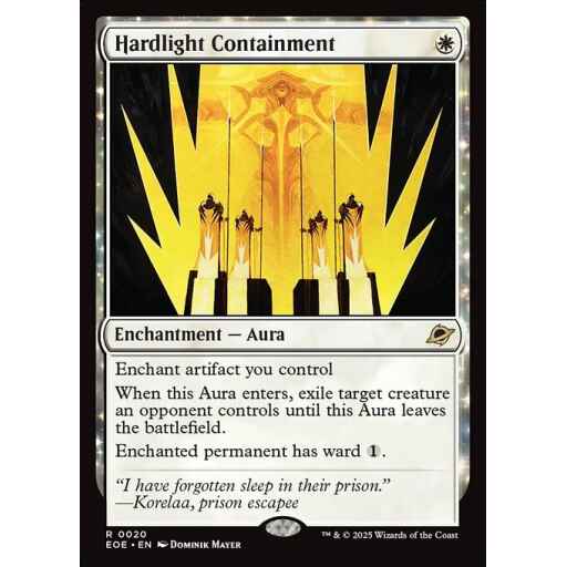 Edge of Eternities - 20 - Hardlight Containment - Rare - W - Non-foil