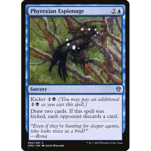 Dominaria United - 60 - Phyrexian Espionage - Common - U - Non-foil