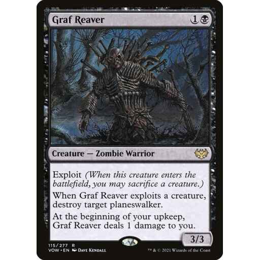 Innistrad: Crimson Vow - 115 - Graf Reaver - Rare - B - Non-foil