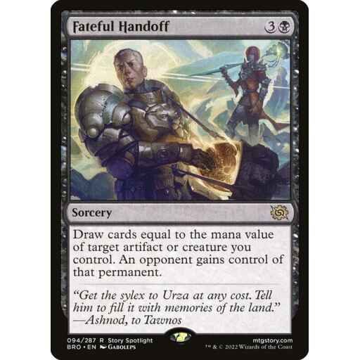 The Brothers' War - 94 - Fateful Handoff - Rare - B - Non-foil