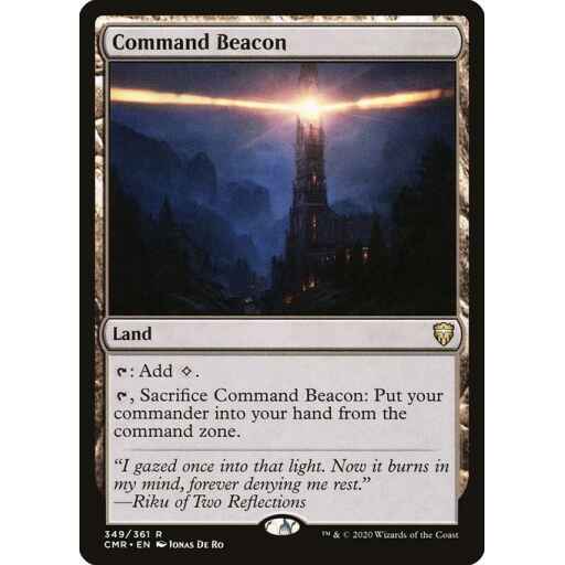 Commander Legends - 349 - Command Beacon - Rare - C - Non-foil