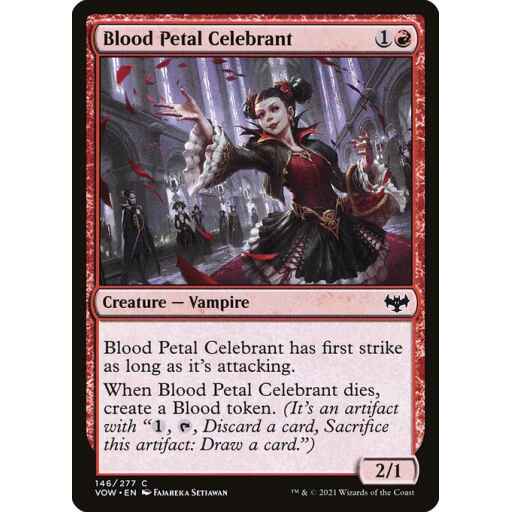 Innistrad: Crimson Vow - 146 - Blood Petal Celebrant - Common - R - Non-foil