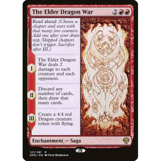 Dominaria United - 121 - The Elder Dragon War - Rare - R - Non-foil