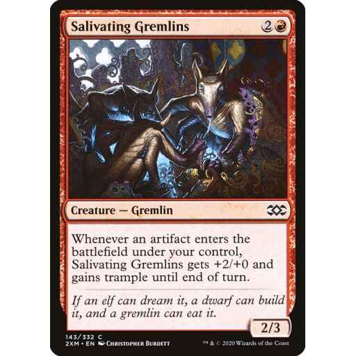 Double Masters - 143 - Salivating Gremlins - Common - R - Non-foil