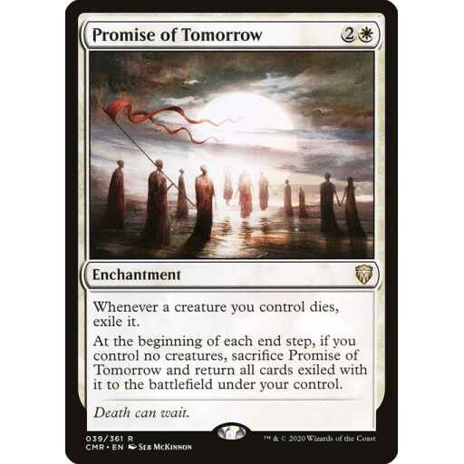 Commander Legends - 39 - Promise of Tomorrow - Rare - W - Non-foil