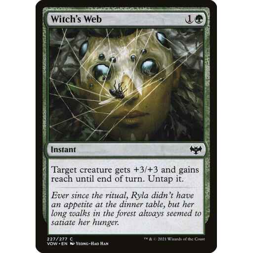 Innistrad: Crimson Vow - 227 - Witch's Web - Common - G - Non-foil