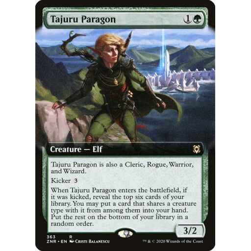 Zendikar Rising - 363 - Tajuru Paragon - Rare - G - Foil