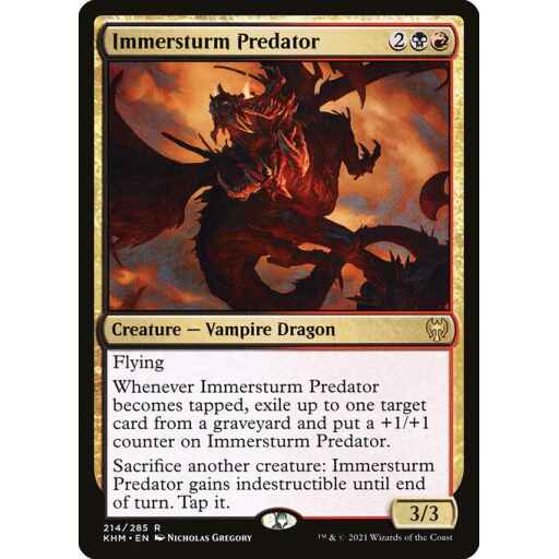 Kaldheim - 214 - Immersturm Predator - Rare - BR - Non-foil