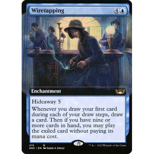 Streets of New Capenna - 415 - Wiretapping - Rare - U - Non-foil