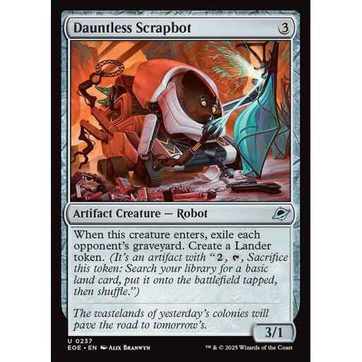 Edge of Eternities - 237 - Dauntless Scrapbot - Uncommon - C - Non-foil