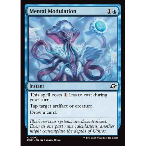 Edge of Eternities - 67 - Mental Modulation - Common - U - Non-foil