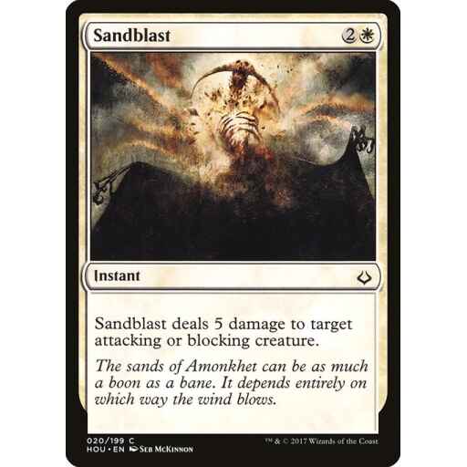 Hour of Devastation - 20 - Sandblast - Common - W - Non-foil