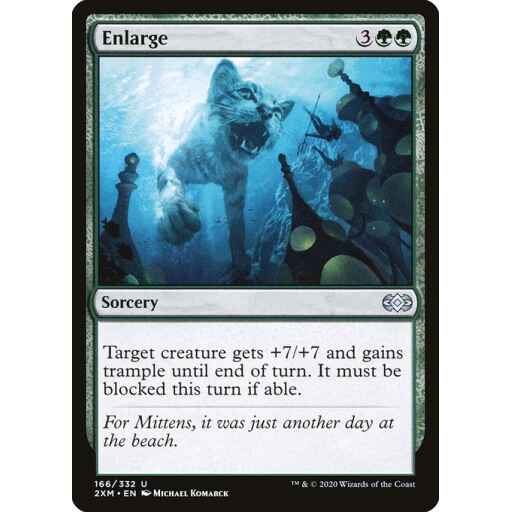 Double Masters - 166 - Enlarge - Uncommon - G - Non-foil