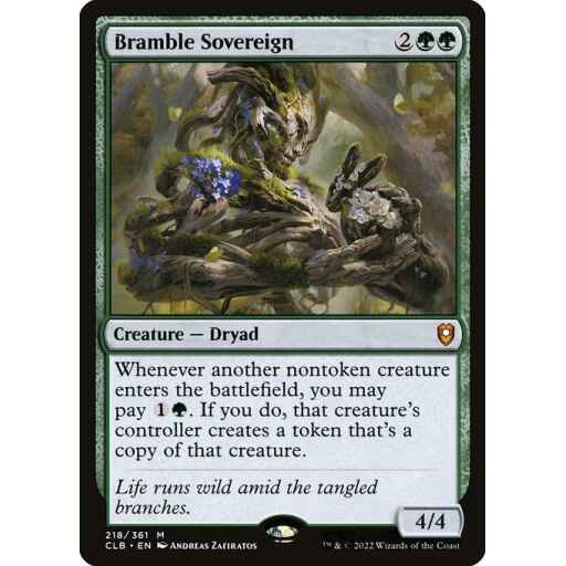 Commander Legends: Battle for Baldur's Gate - 218 - Bramble Sovereign - Mythic - G - Non-foil