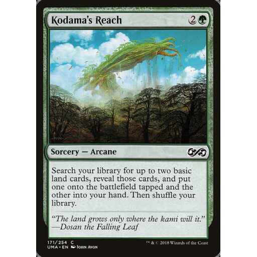 Ultimate Masters - 171 - Kodama's Reach - Common - G - Non-foil