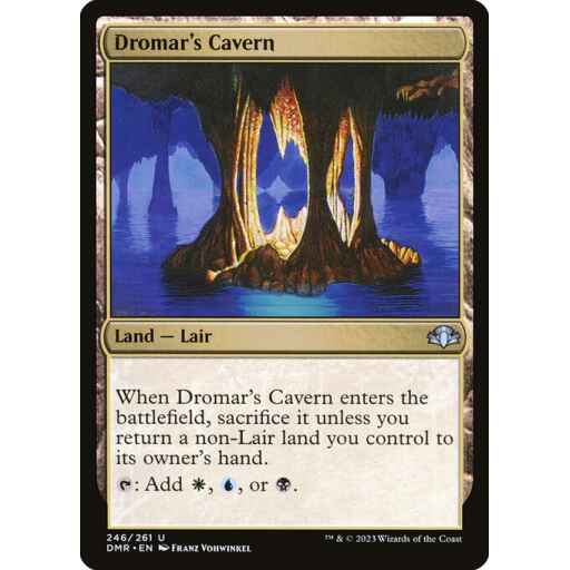 Dominaria Remastered - 246 - Dromar's Cavern - Uncommon - C - Non-foil