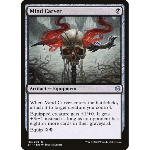 Zendikar Rising - 113 - Mind Carver - Uncommon - B - Non-foil